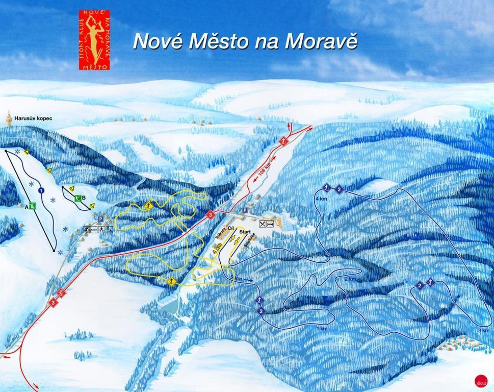 Luxusní Apartmán Family NMNM Nove Mesto na Morave Exterior foto